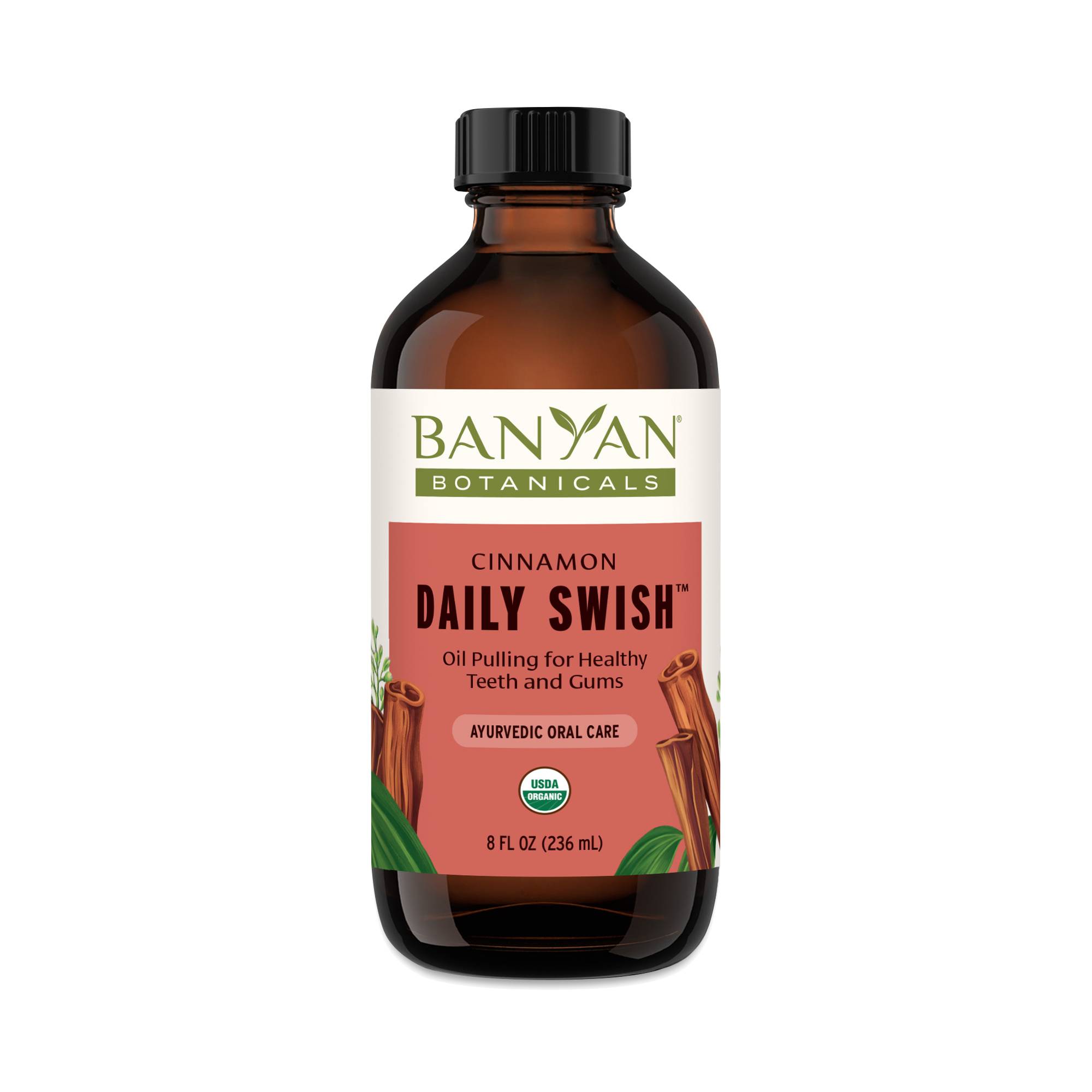 Daily Swish Pulling Oil, Cinnamon