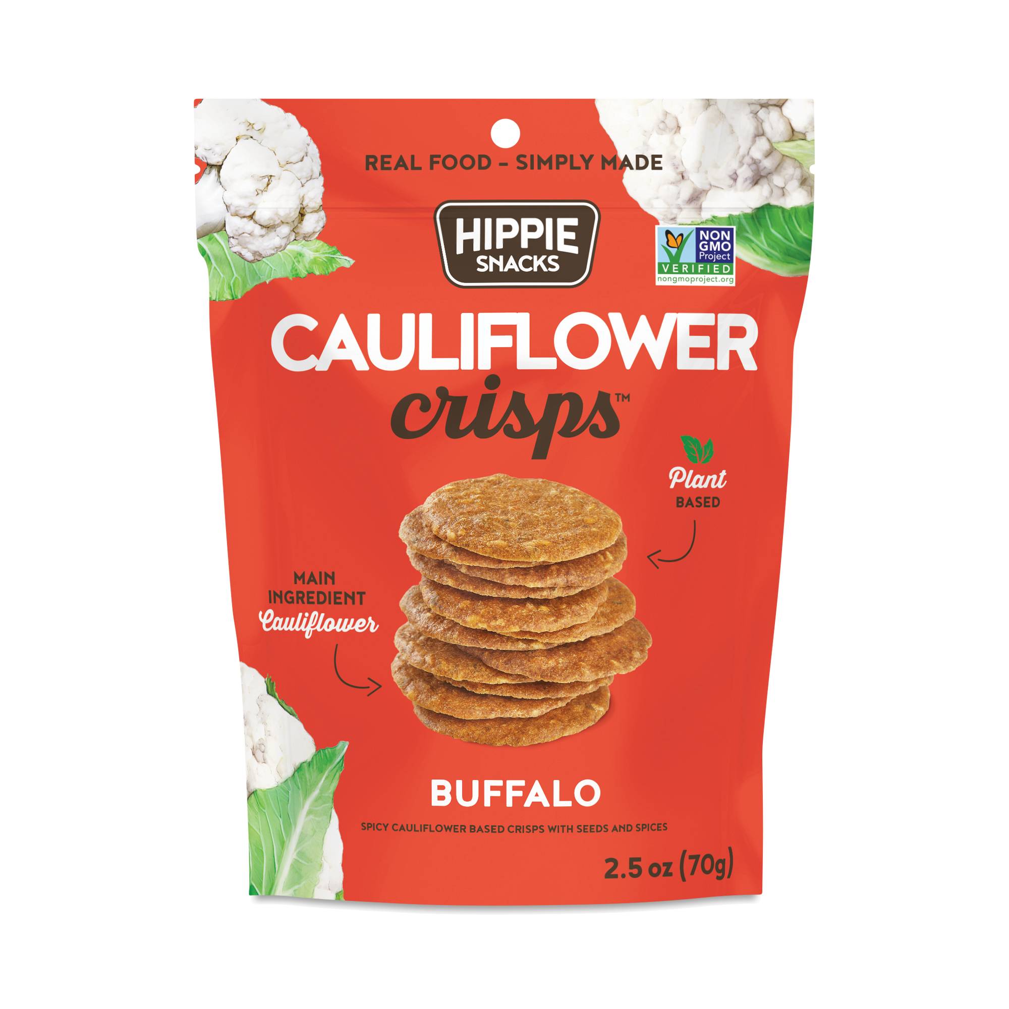 Cauliflower Crisps, Buffalo