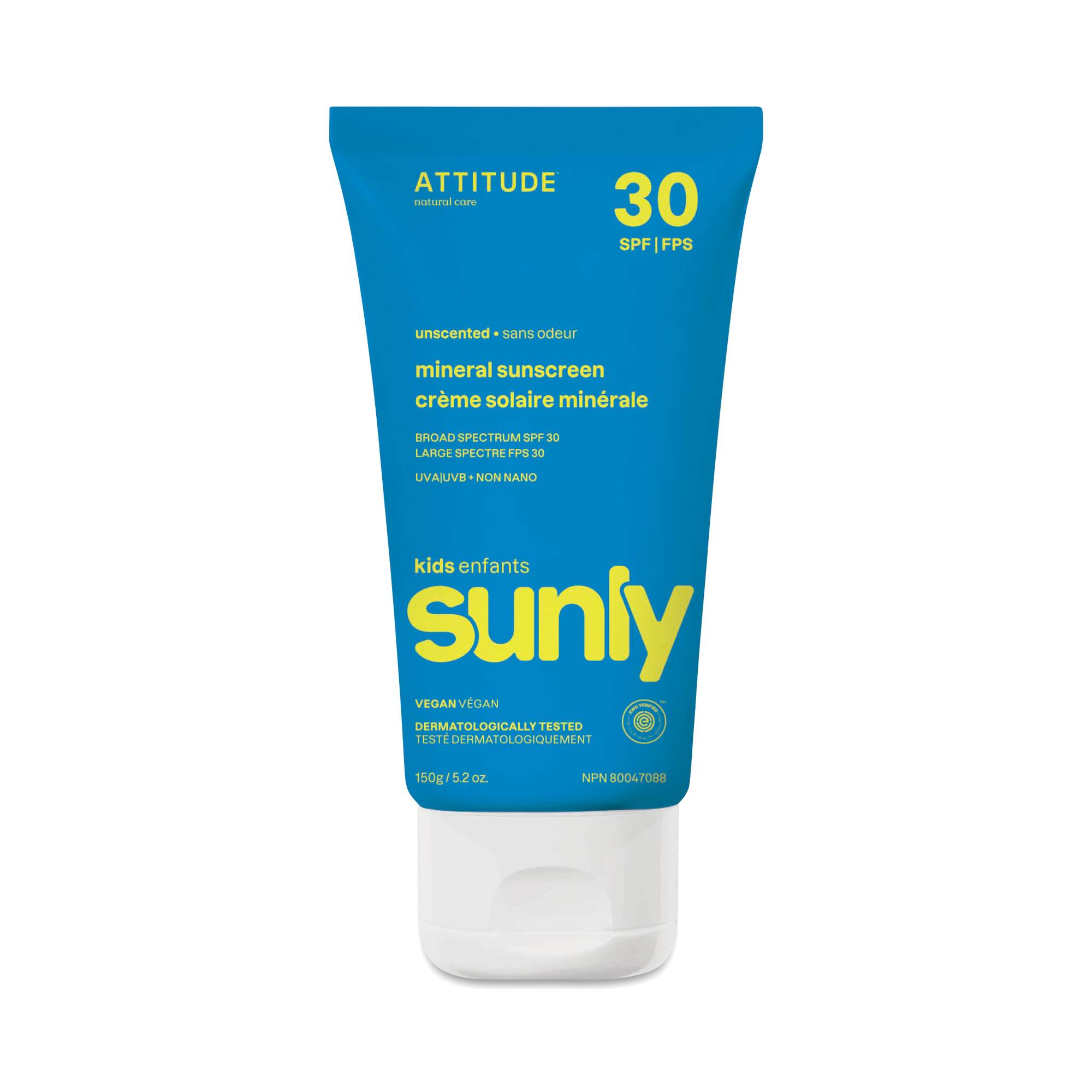 Kids Sunscreen 30 SPF, Unscented