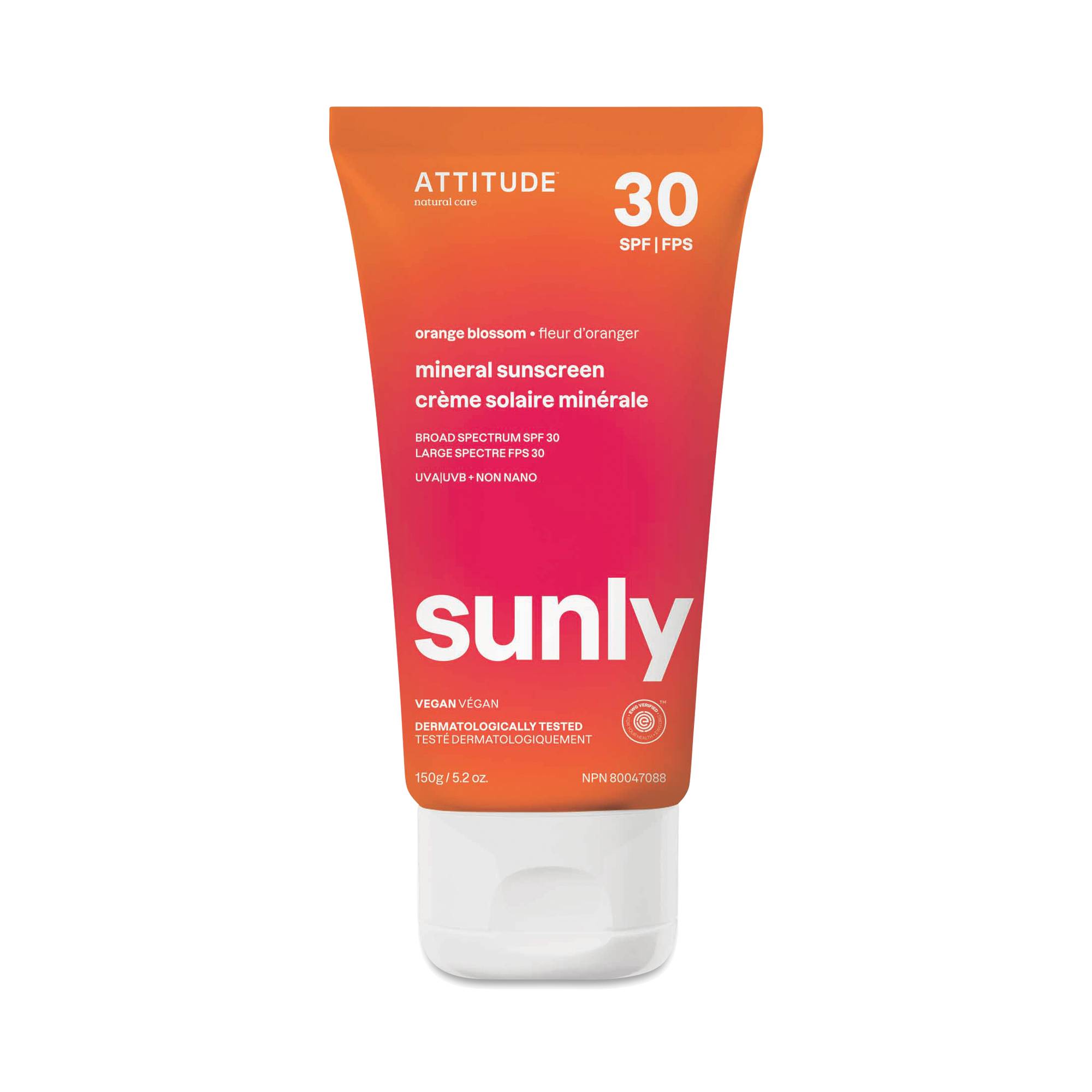 Sunscreen 30 SPF, Orange Blossom