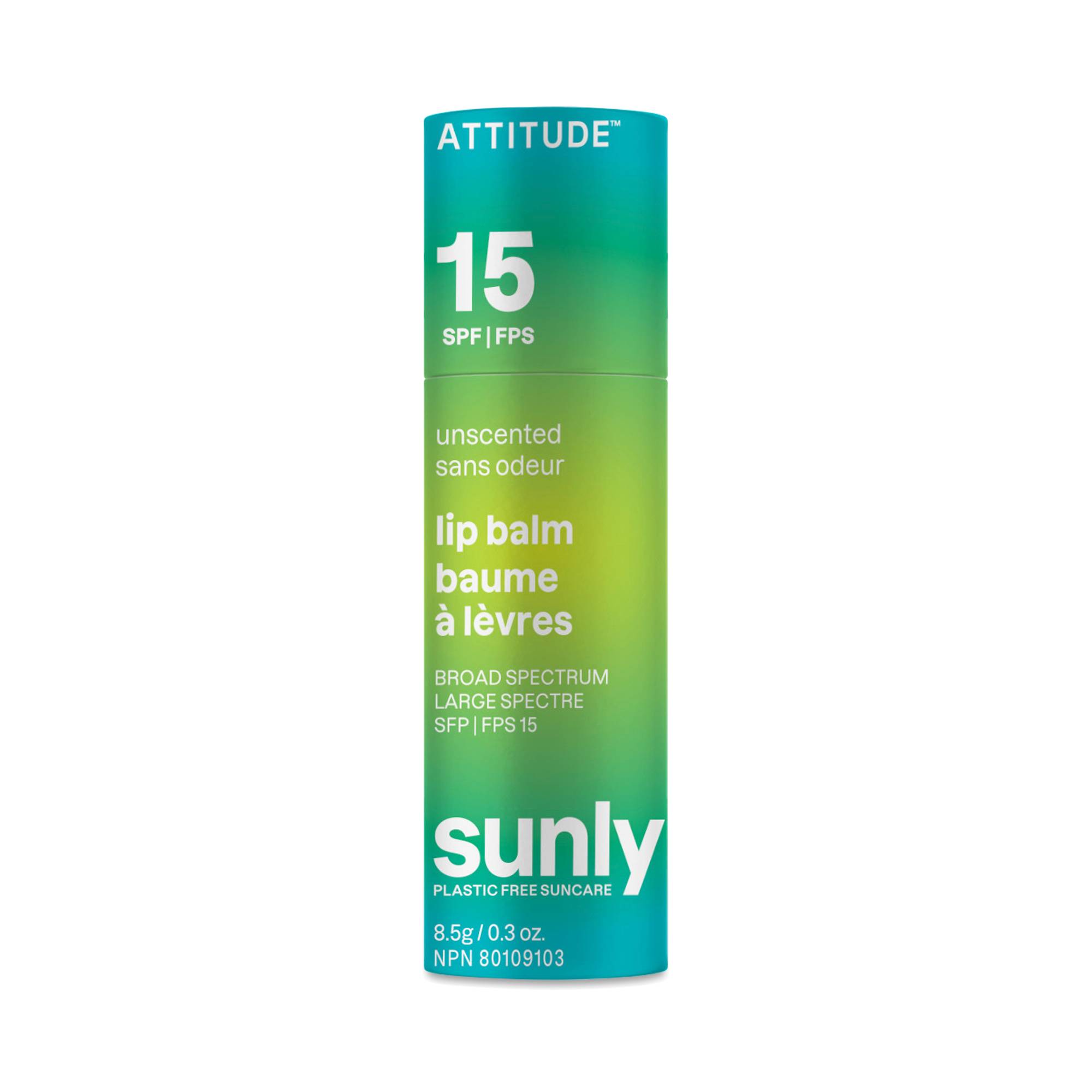 Tinted Lip Balm 15 SPF, Unscented