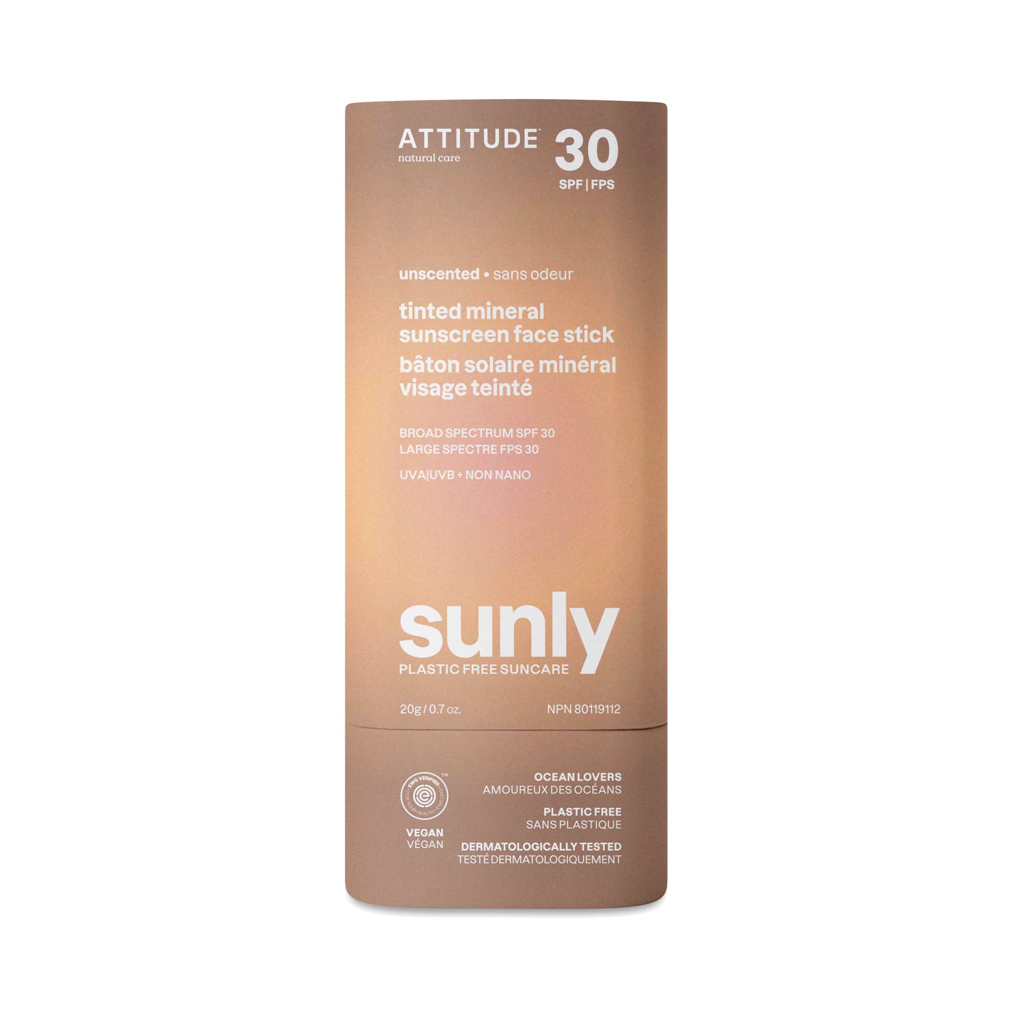 Tinted Mineral Sunscreen Face Stick 30 SPF