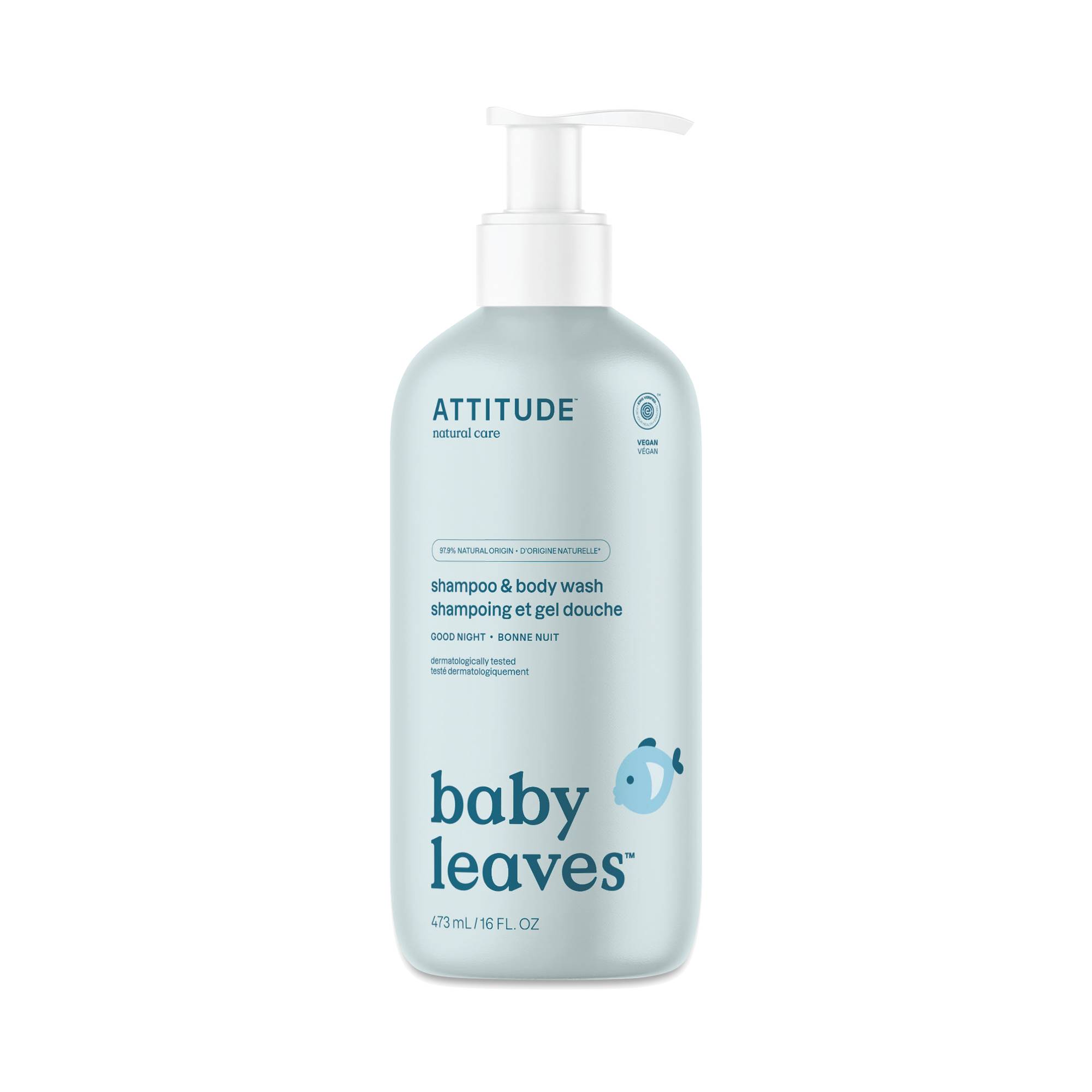 Baby Leaves Shampoo & Body Wash, Good Night