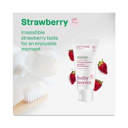 Baby Leaves Training Toothpaste, Strawberry