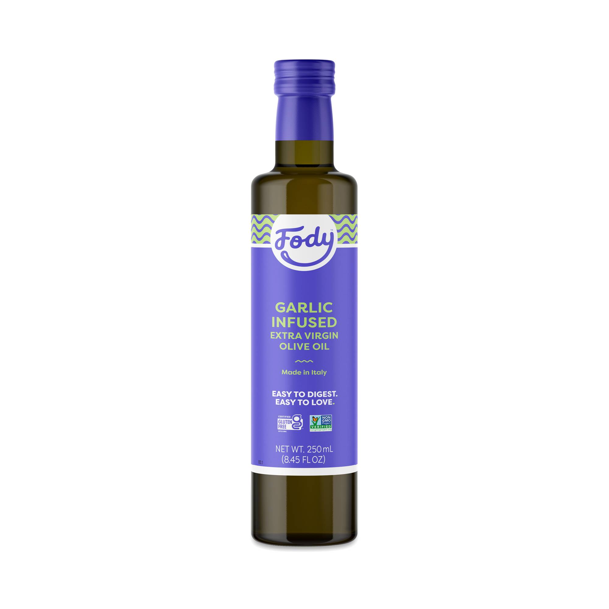 Garlic Infused Extra Virgin Olive Oil