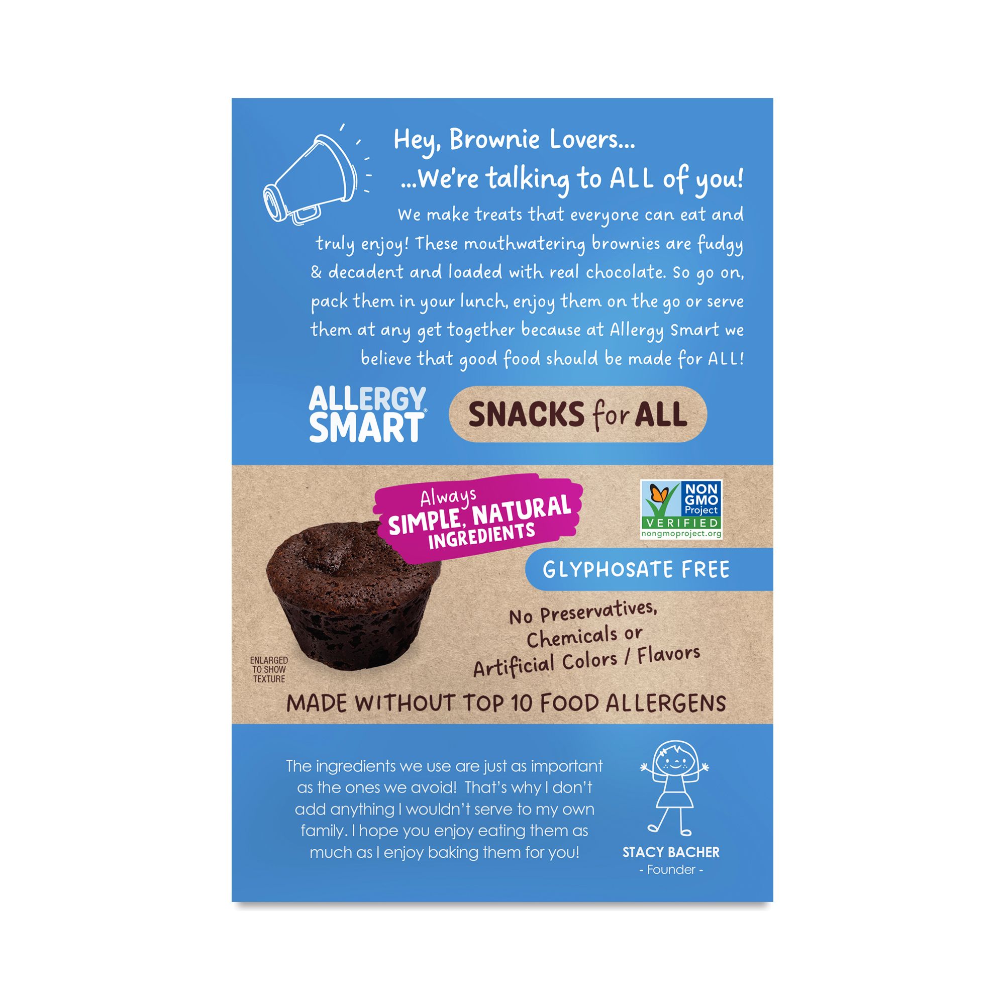 Mini Brownies, Chocolate