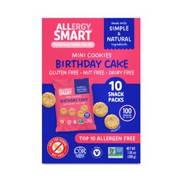 Mini Cookies, Birthday Cake