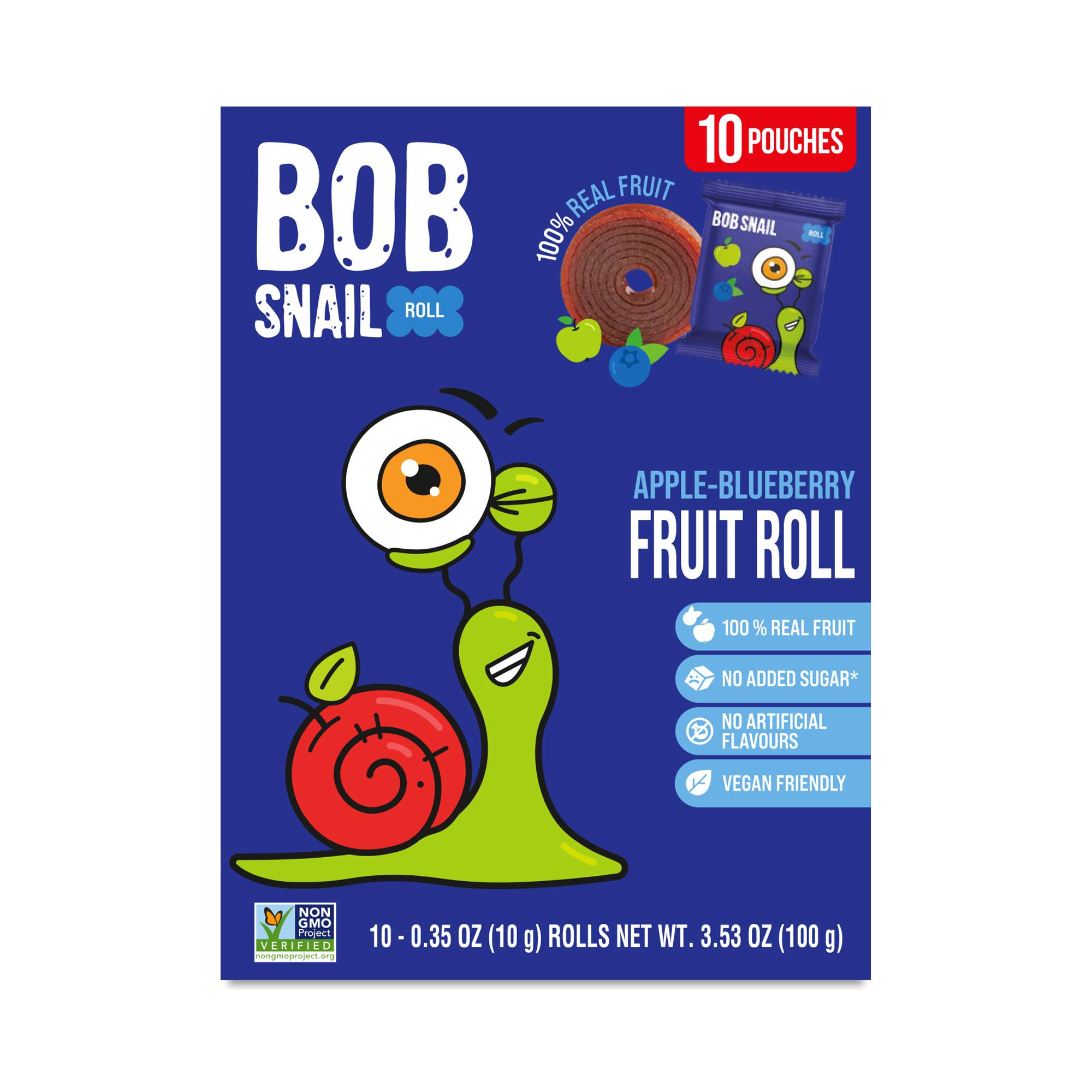 Fruit Roll Snacks, Apple Blueberry