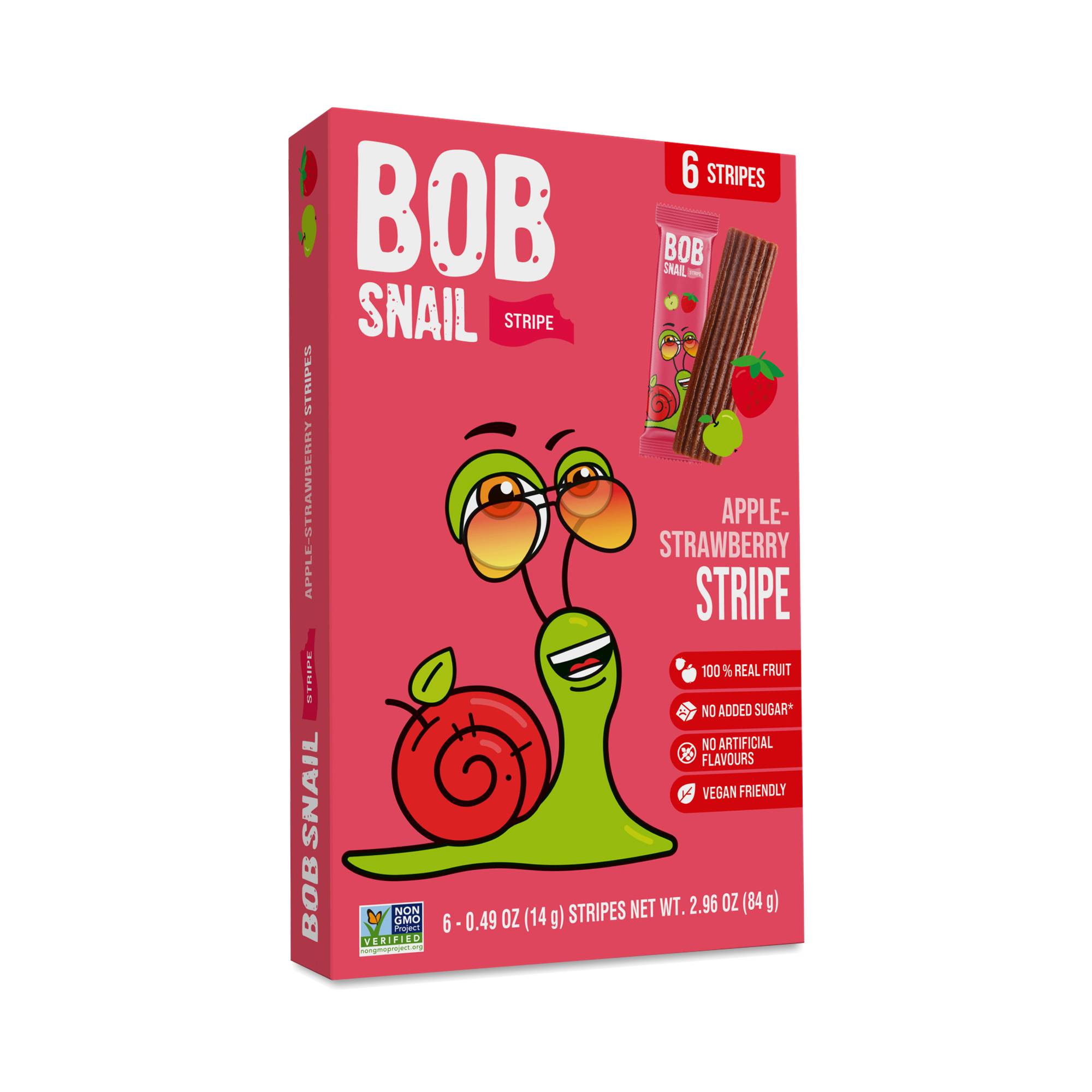 Fruit Stripe Snacks, Apple Strawberry