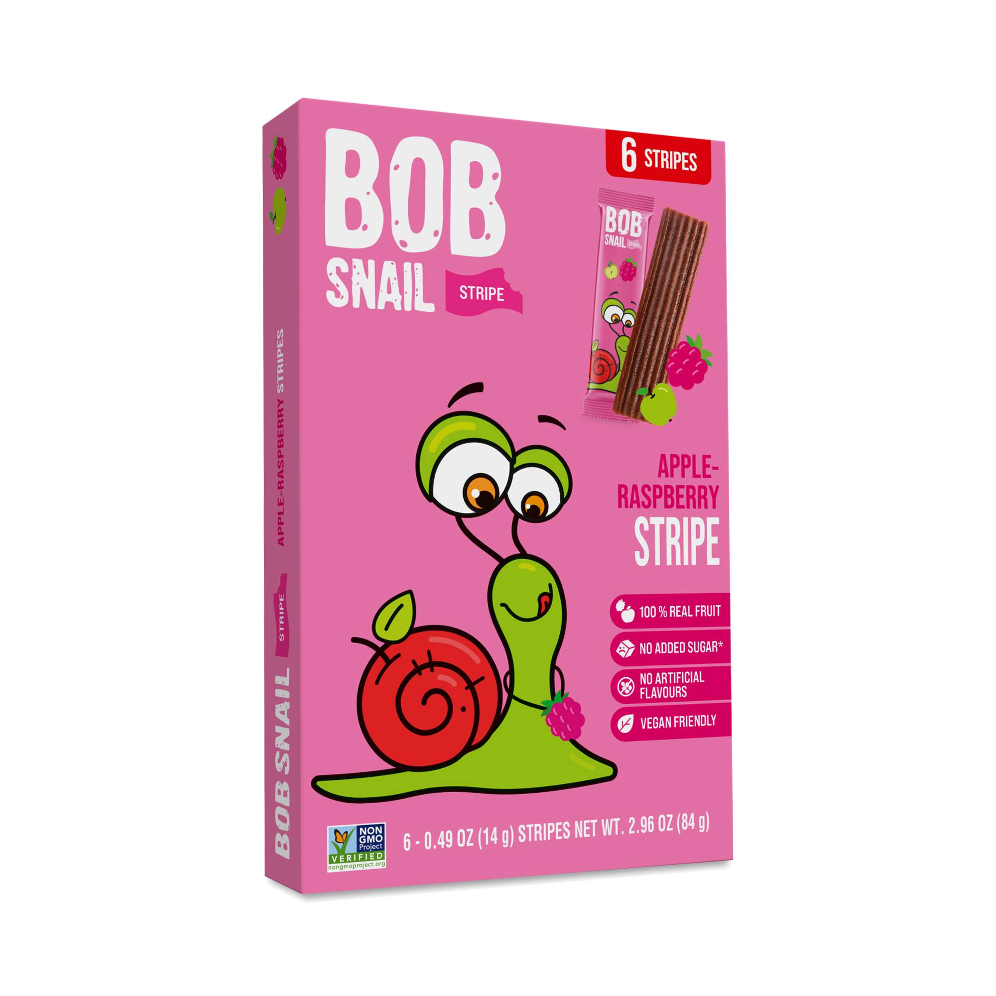 Fruit Stripe Snacks, Apple Raspberry