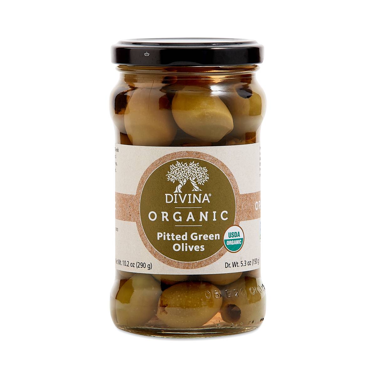 Organic Pitted Green Olives