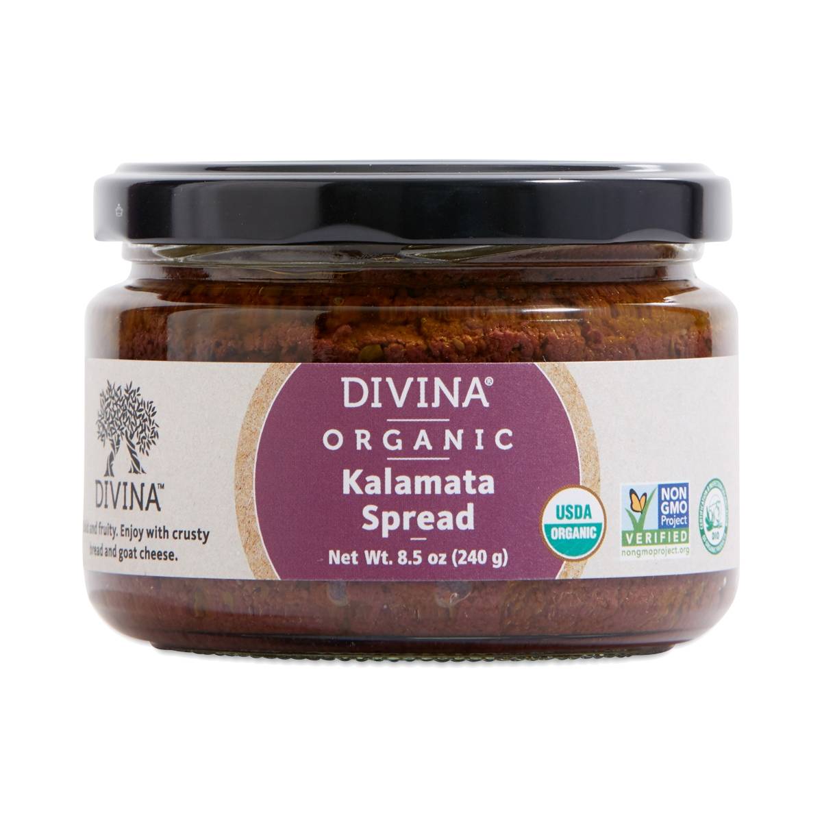 Organic Kalamata Olive Spread