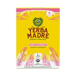 Organic Yerba Mate, Berry Lemonade