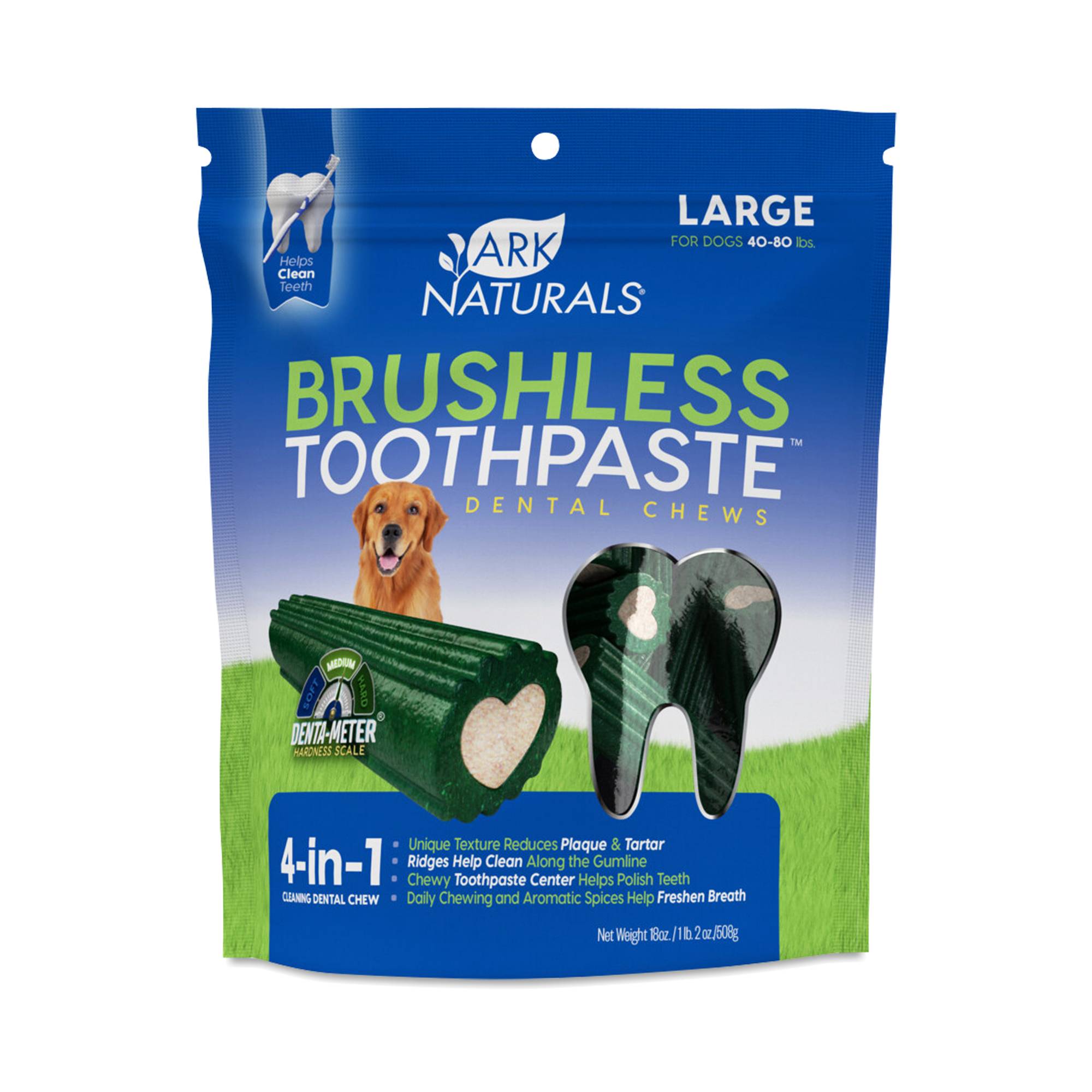 Brushless Toothpaste Dental Chews, Large