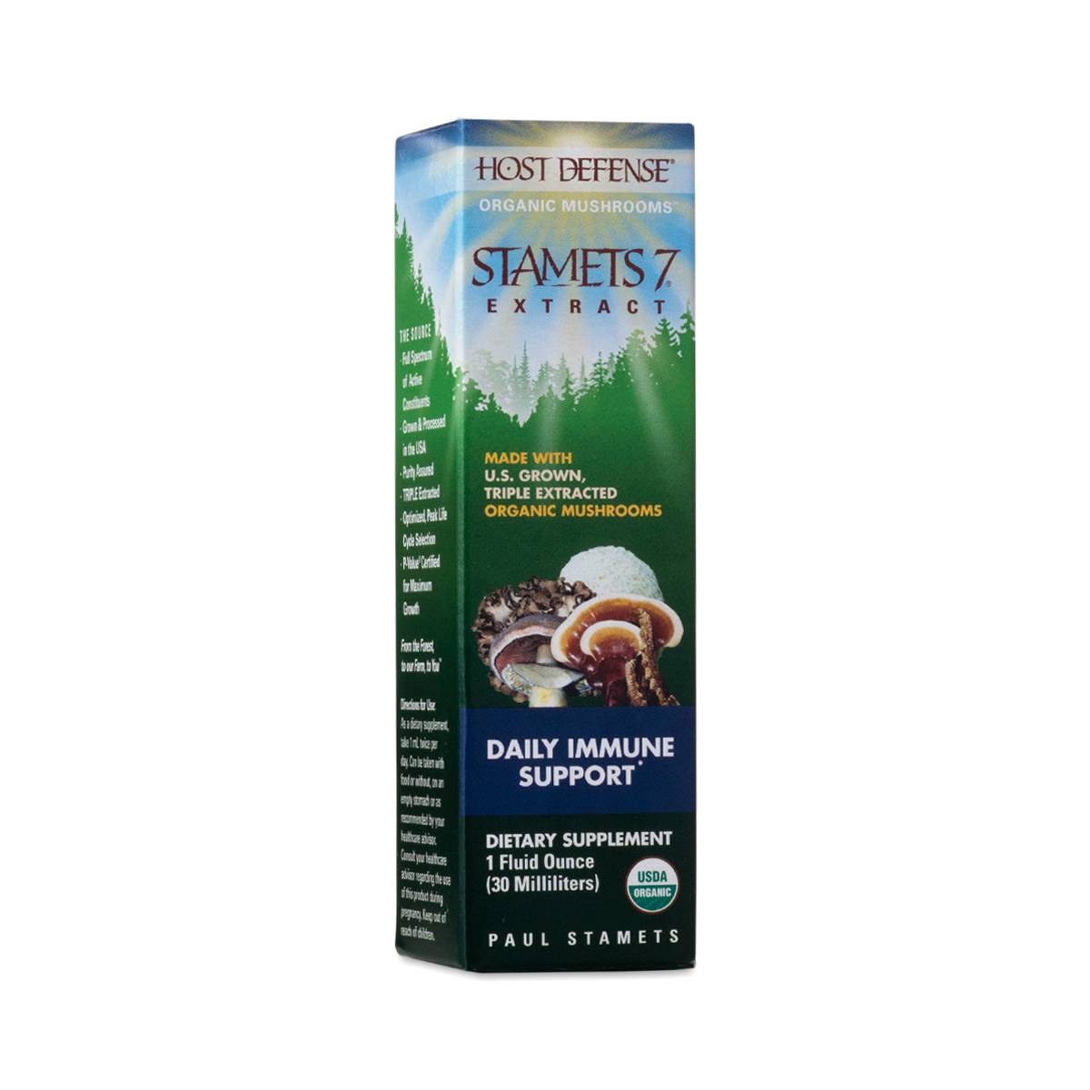 Stamets 7 Mushrooms Extract by Host Defense Thrive Market