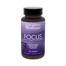 MycoBenefits Focus Mushroom Mycelium Complex Capsules