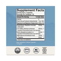 MycoBenefits Sleep Mushroom Mycelium Complex Capsules