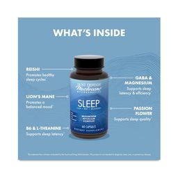 MycoBenefits Sleep Mushroom Mycelium Complex Capsules