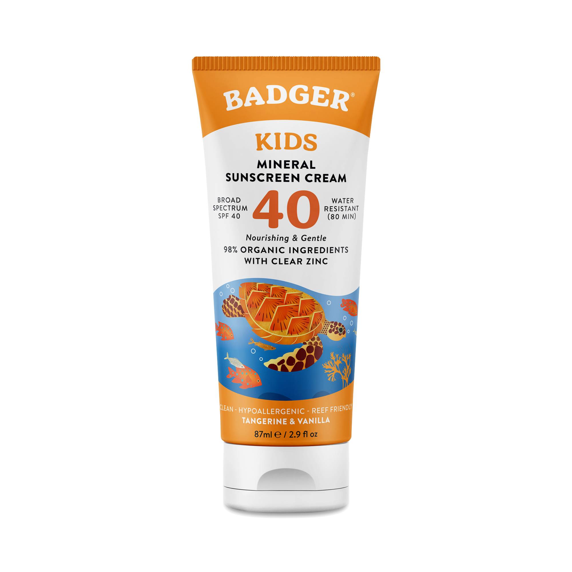 SPF 40 Kids Mineral Sunscreen Cream