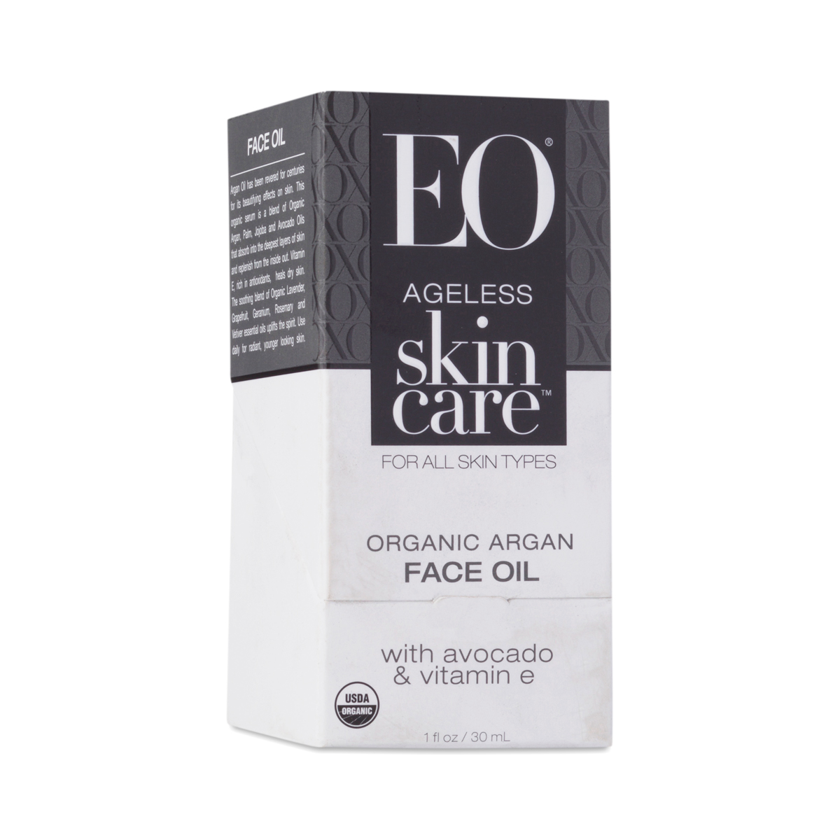 Argan Face Oil w/ Avocado & Vitamin E, Organic by EO Thrive Market