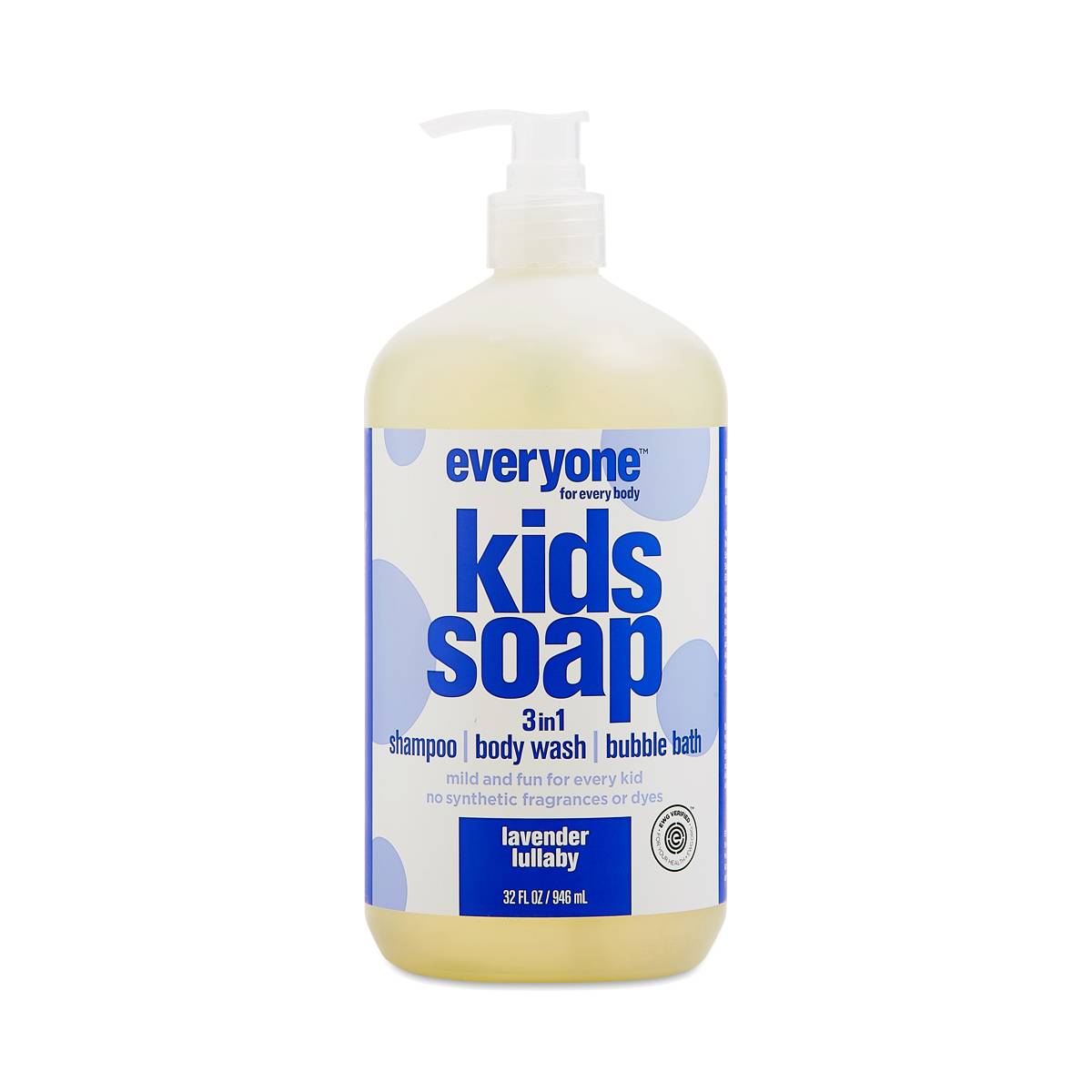 EO Everyone Kids Soap 3in1, Lavender Lullaby Thrive Market