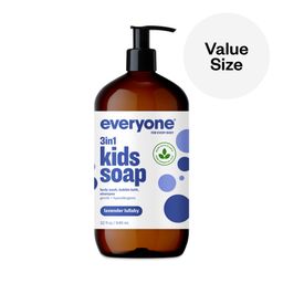 3-in-1 Soap, Shampoo, Body Wash, & Bubble Bath for Kids, Lavender Lullaby