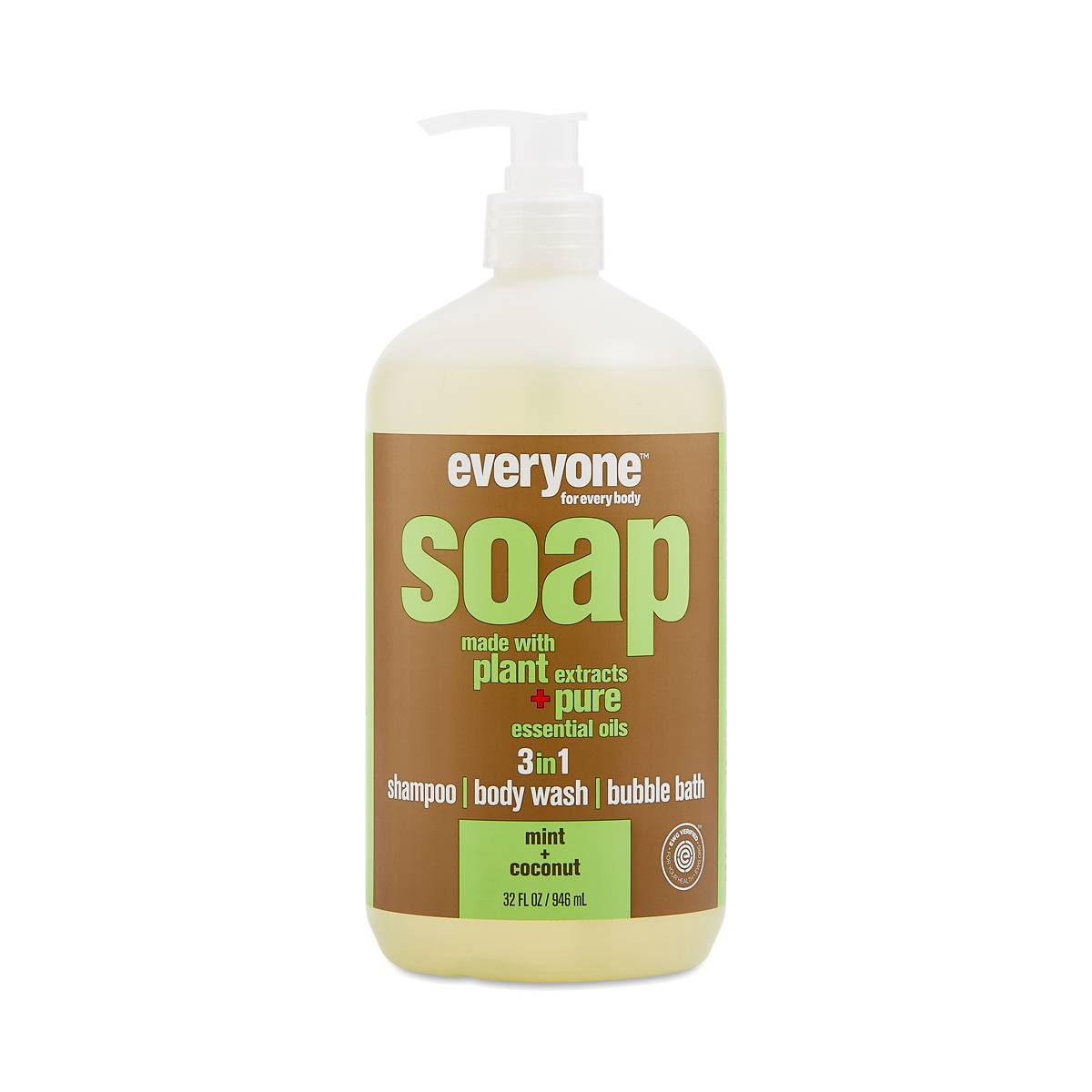 EO Everyone 3in1 Soap, Mint + Coconut Thrive Market