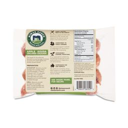 Apple Gouda Uncured Sausage