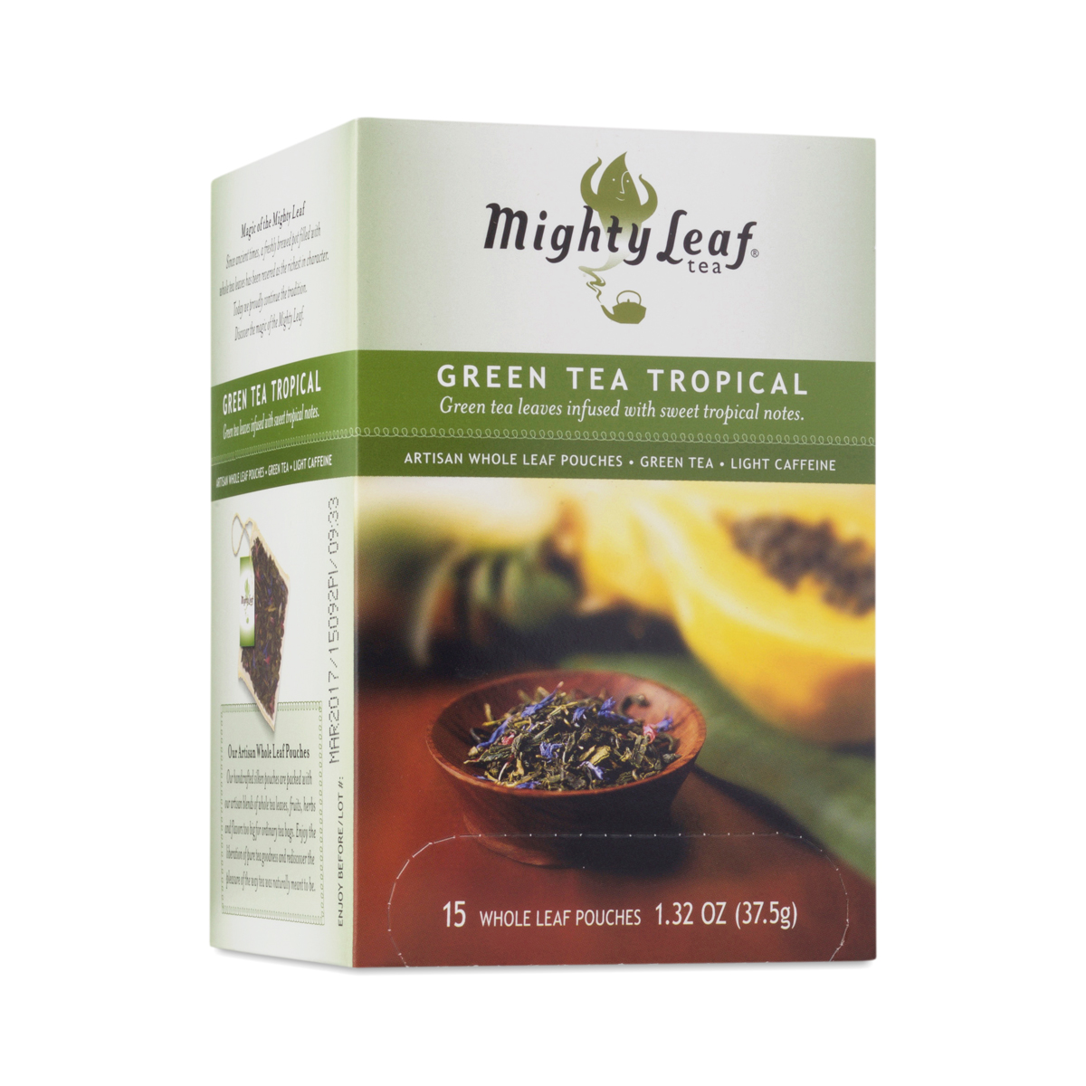 Green Tea Tropical Tea by Mighty Leaf Thrive Market