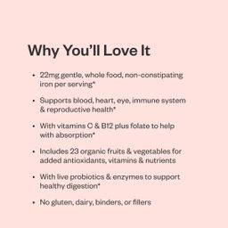 Vitamin Code Raw Iron Supplement