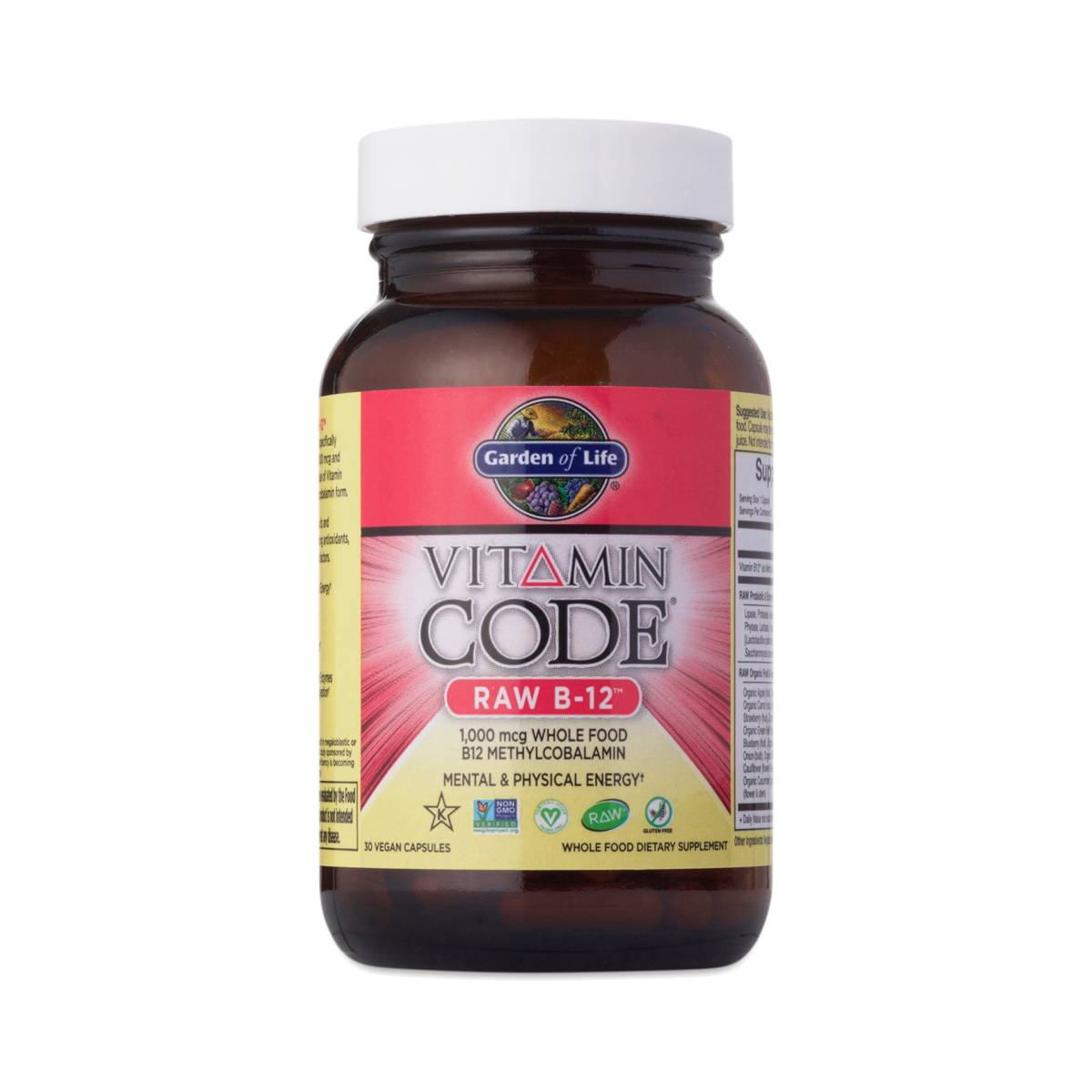 Vitamin Code Raw B12 Supplement by Garden of Life Thrive Market