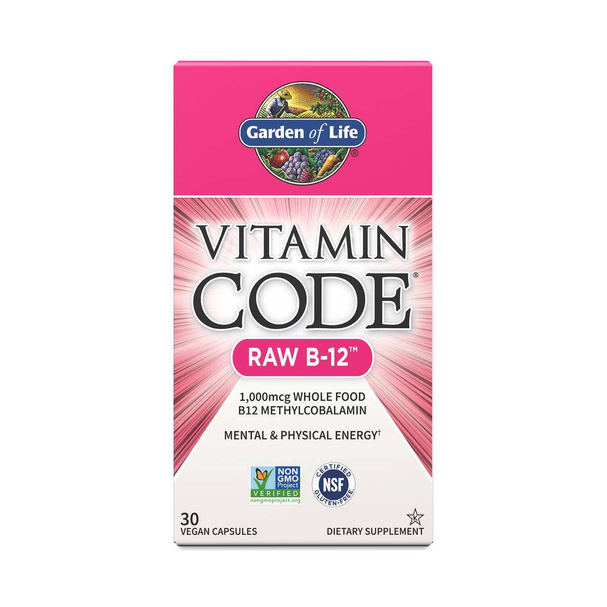 Vitamin Code Raw B-12 Supplement