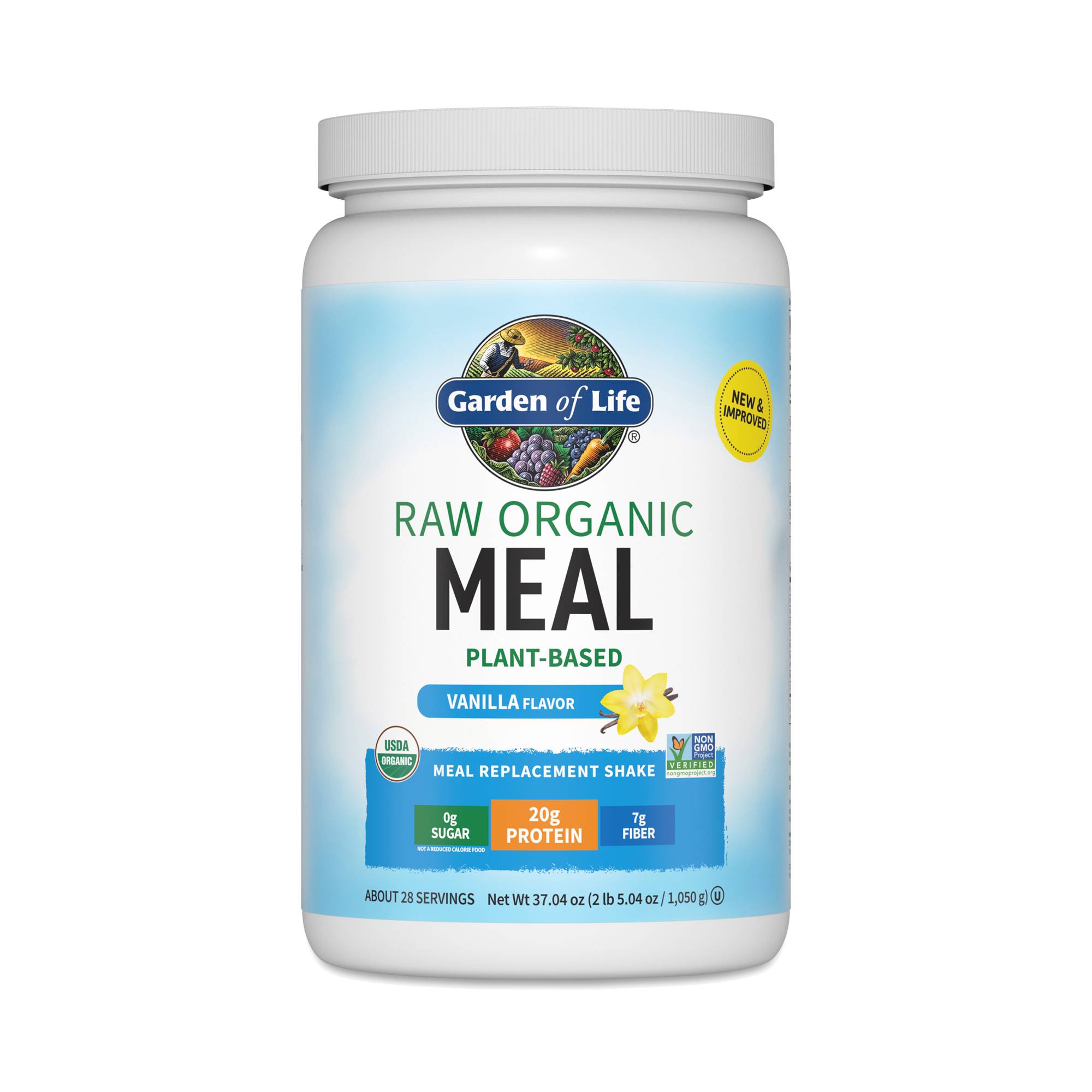 Vanilla Raw Organic Meal Replacement Shake