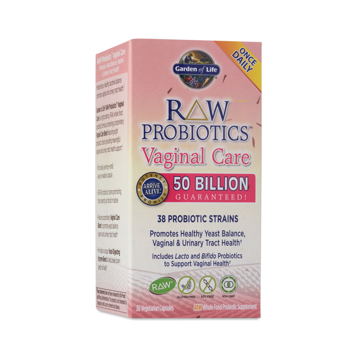Raw Probiotics Vaginal Care
