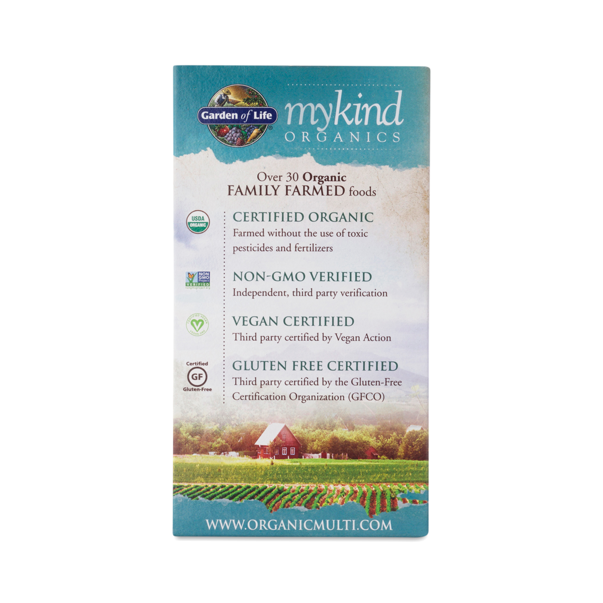mykind Organics Men’s Multivitamin 40+ | Thrive Market