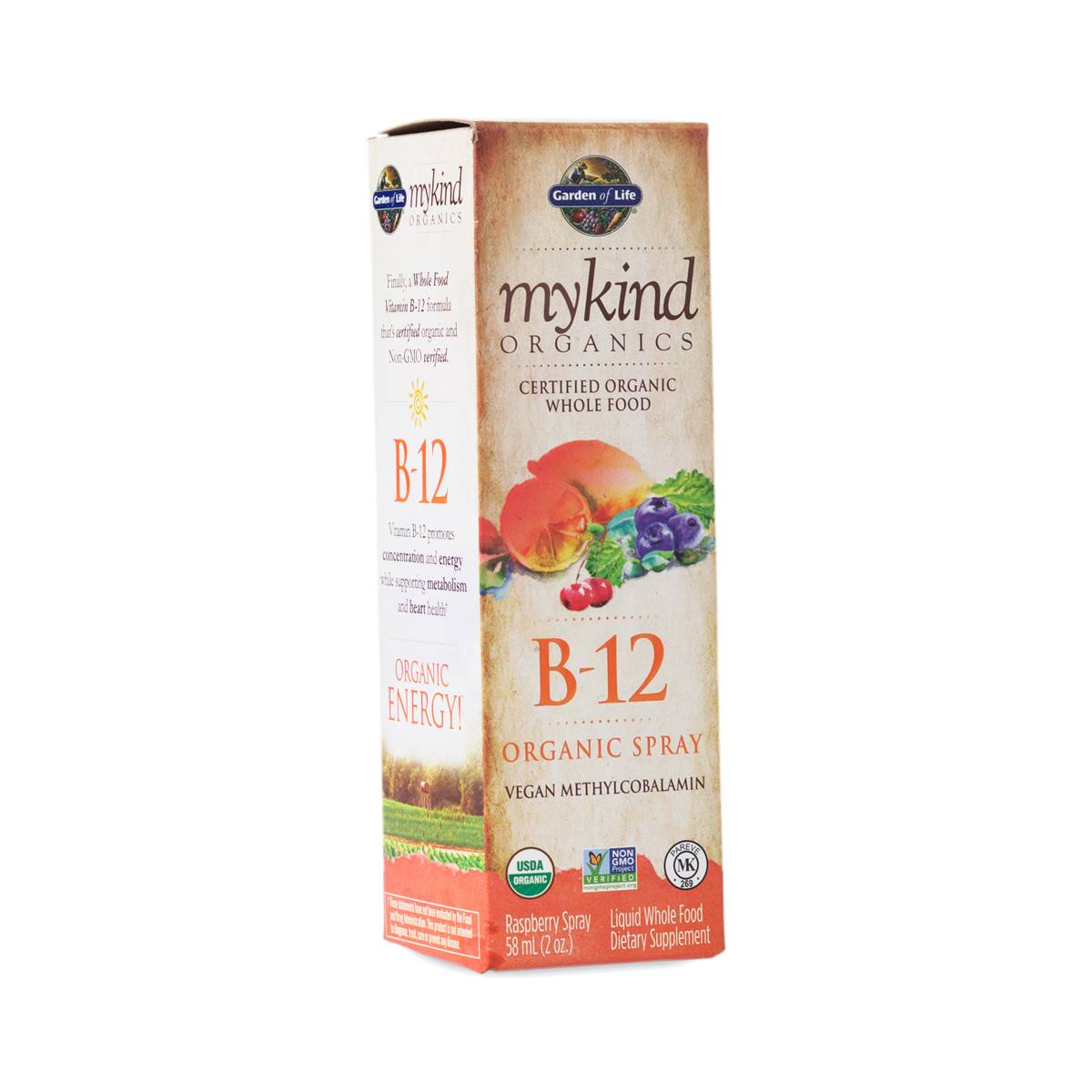 mykind Organics Vitamin B12 Spray by Garden of Life