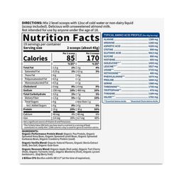 SPORT Organic Plant-Based Protein Powder, Vanilla