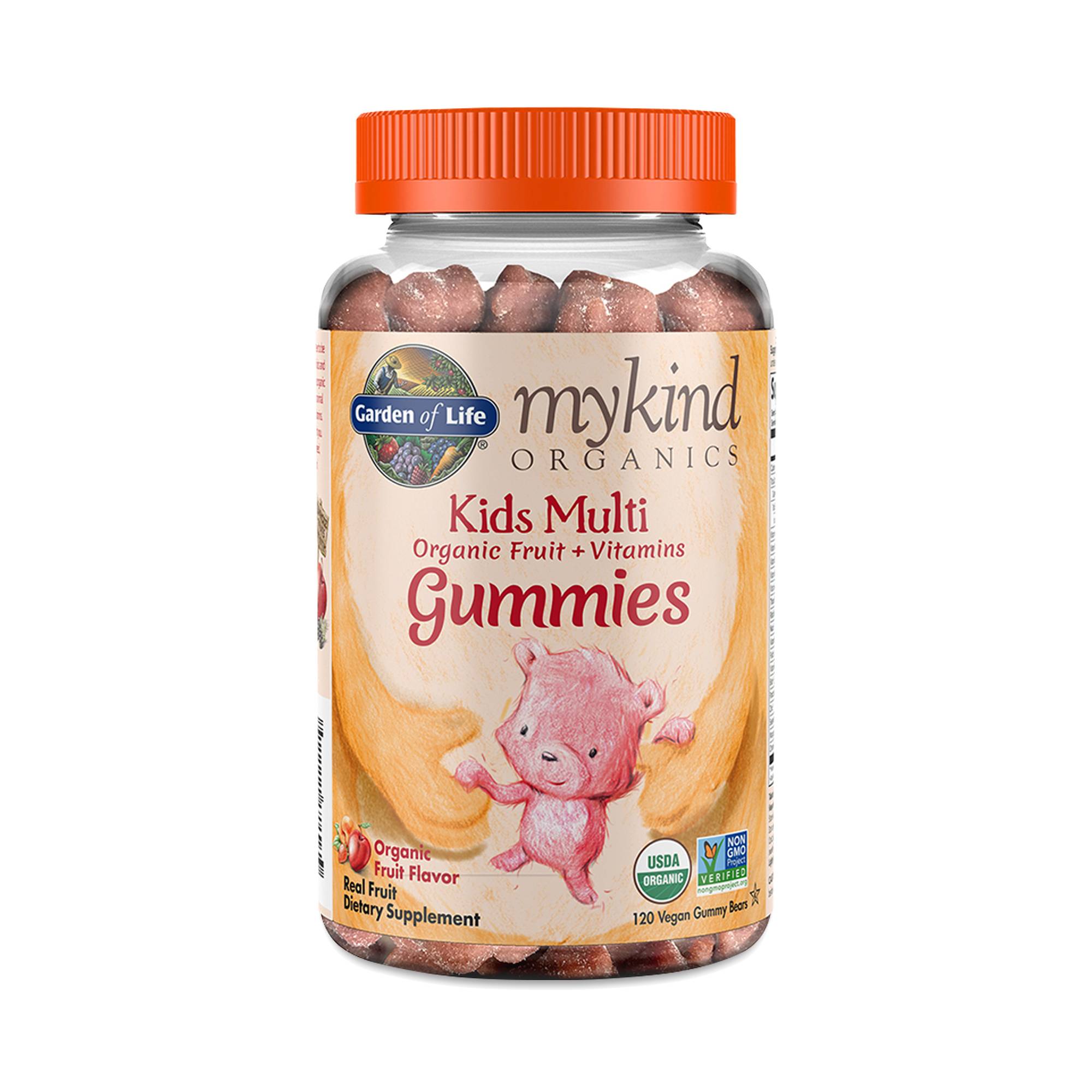 Mykind Organics Kids Gummy Multivitamin, Fruit