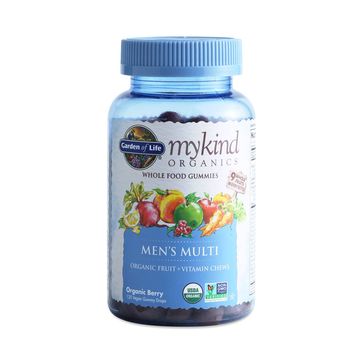 Mykind Organics Men's Gummy Multivitamin, Berry