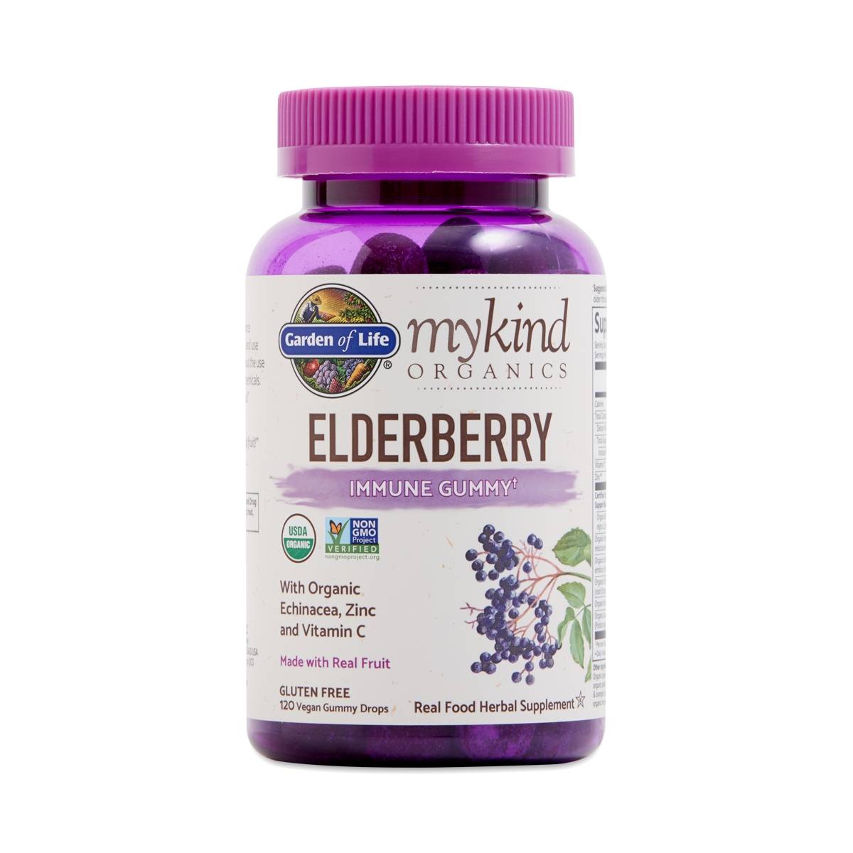 Garden of Life myKind Organics Elderberry Immune Gummies