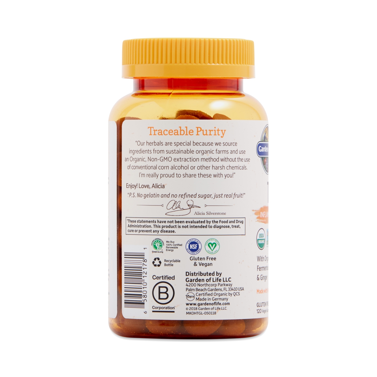 Inflammatory Response Turmeric Gummies Thrive Market