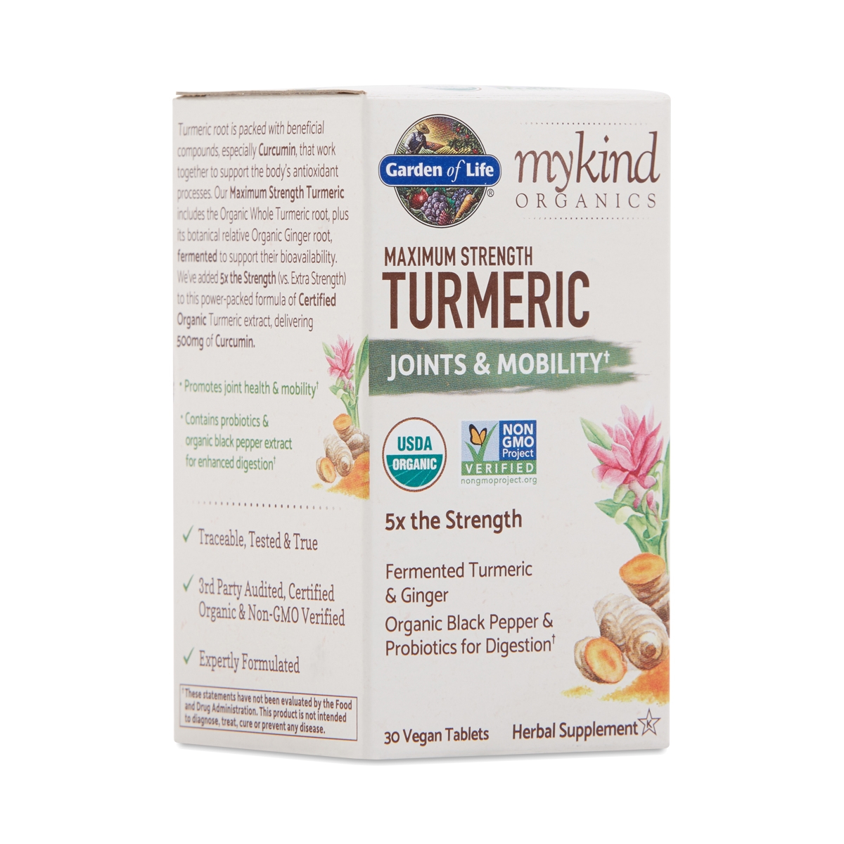 Garden of Life mykind Organics Maximum Strength Turmeric Joints