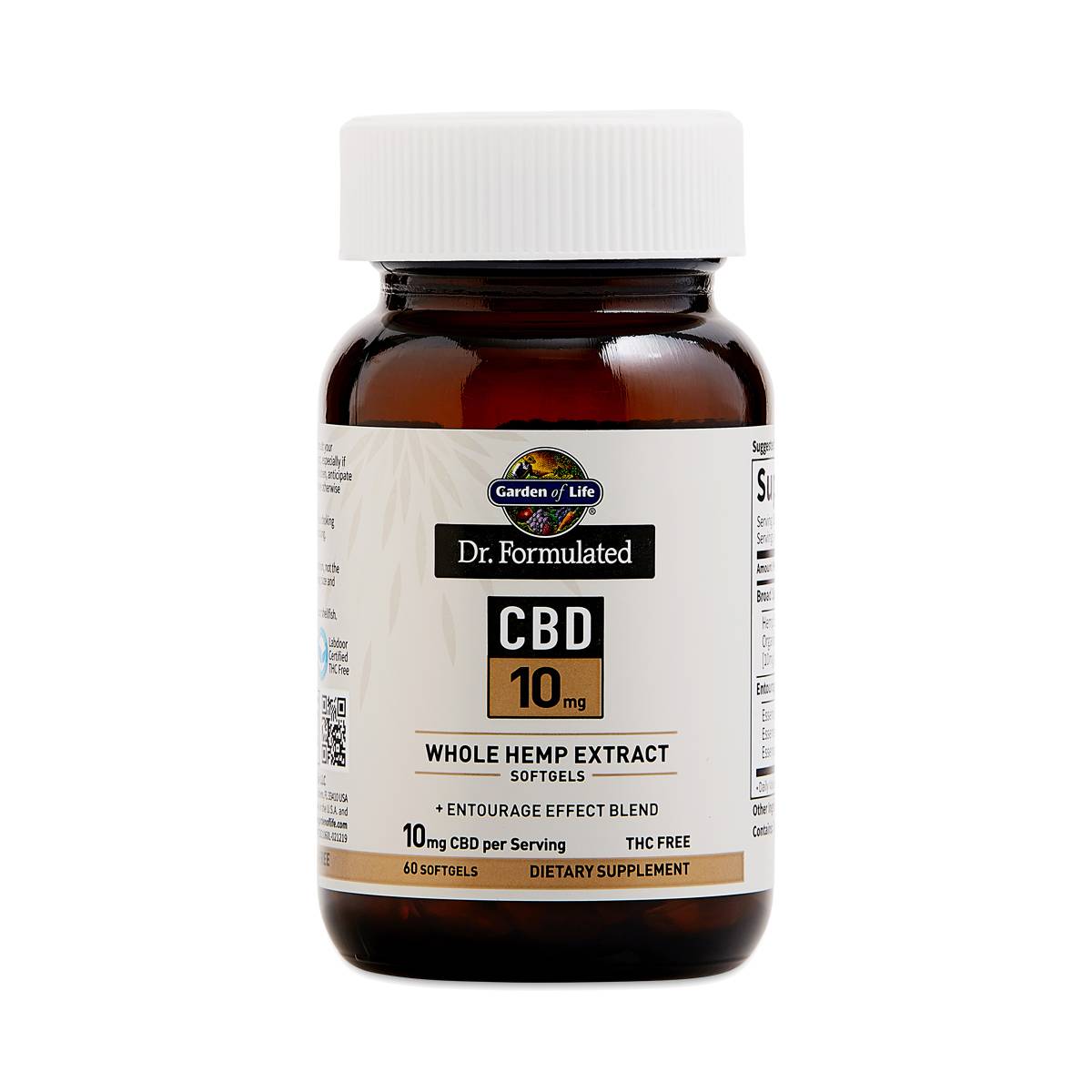 Garden of Life Dr. Formulated CBD Softgels, 10mg Thrive Market