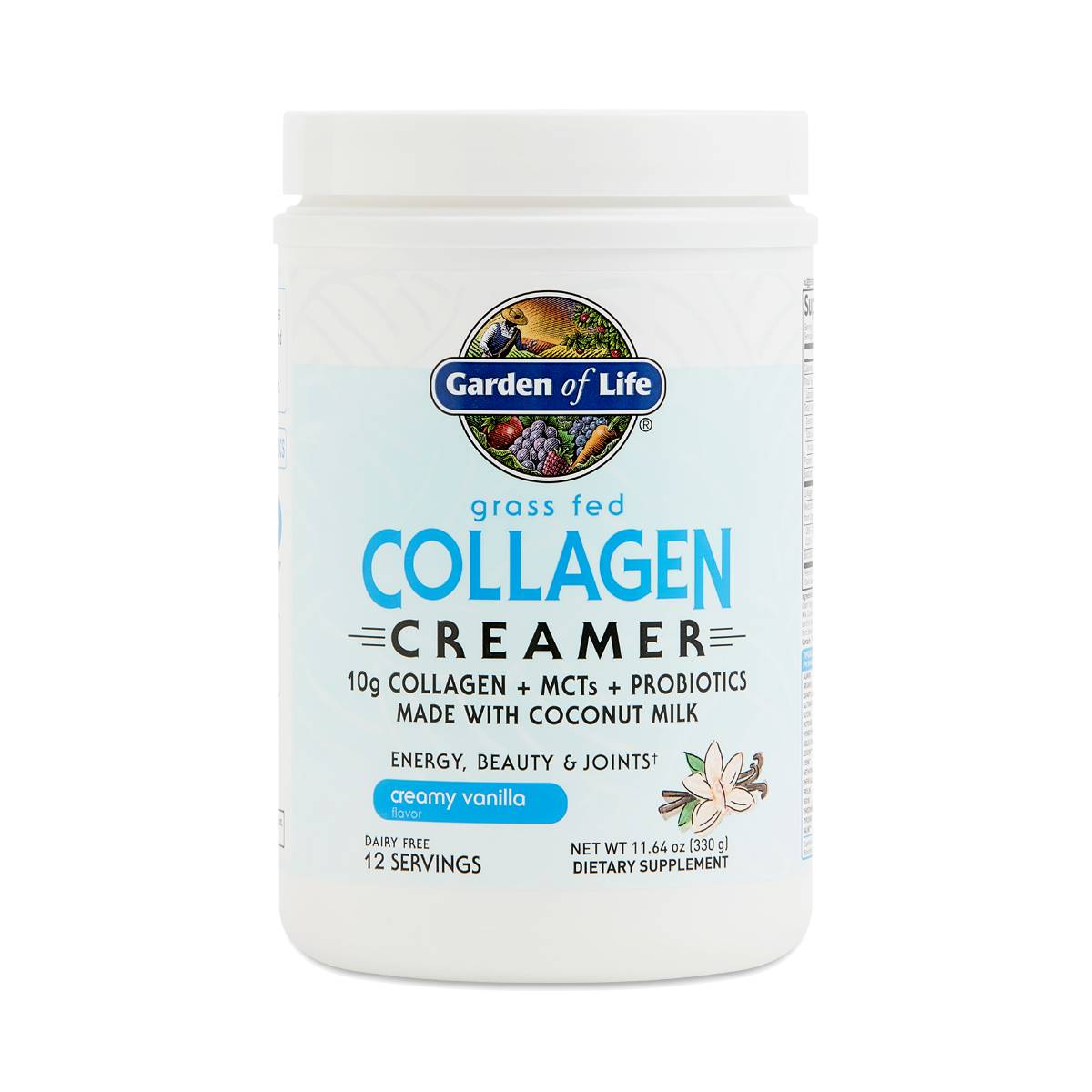 Collagen Creamer, Vanilla