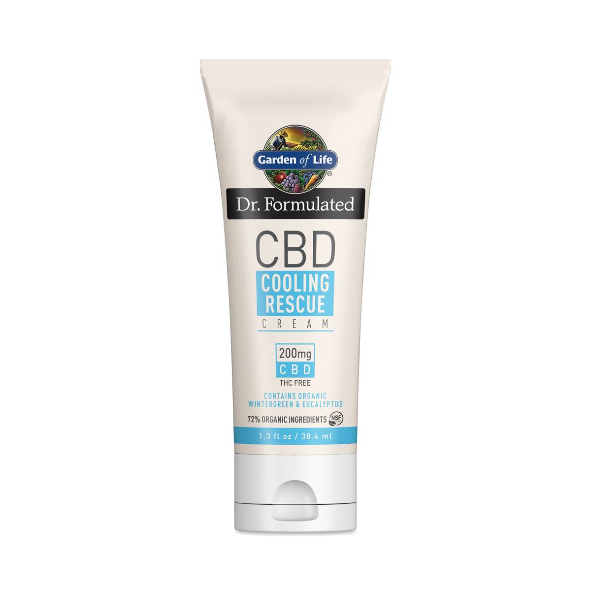 Garden of Life Dr. Formulated CBD Cooling Rescue Cream Thrive Market