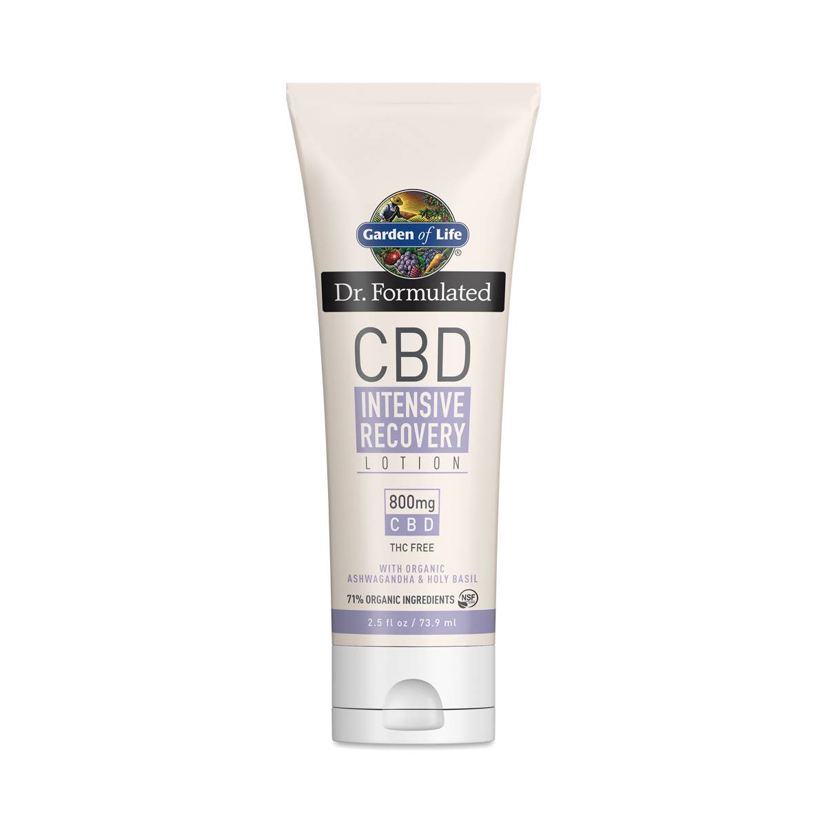 Garden of Life Dr. Formulated CBD Intensive Recovery Lotion Thrive Market