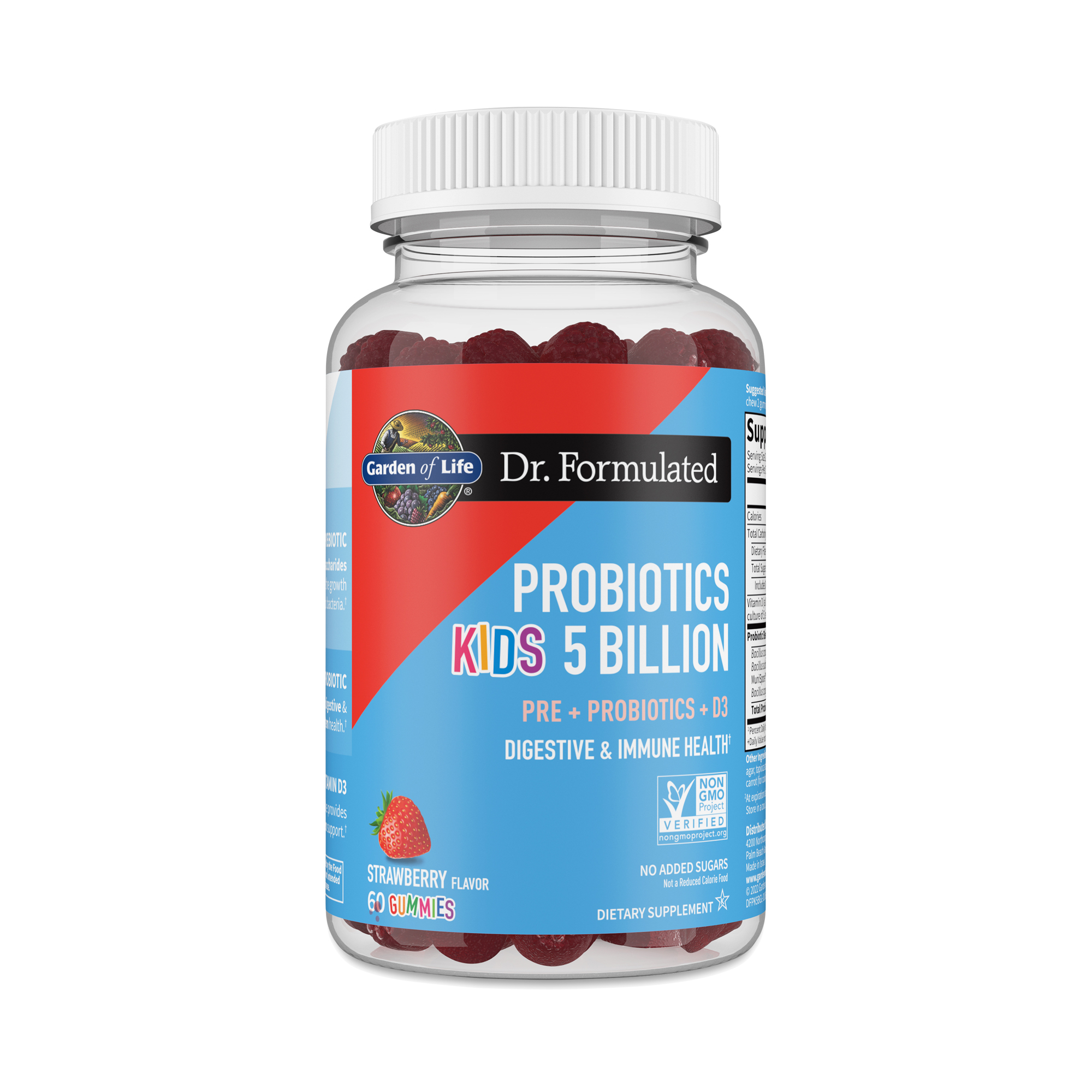 Garden of Life Dr Formula Probiotics Kids, 5 Billion, Strawberry