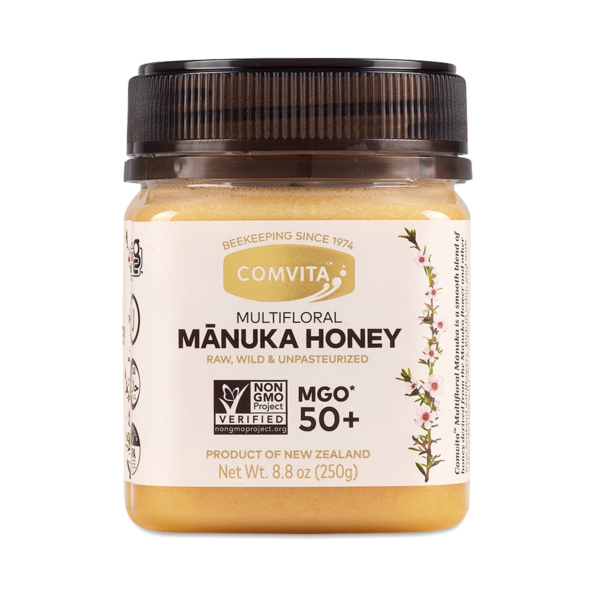 Raw Multifloral Manuka Honey (MGO 50+)