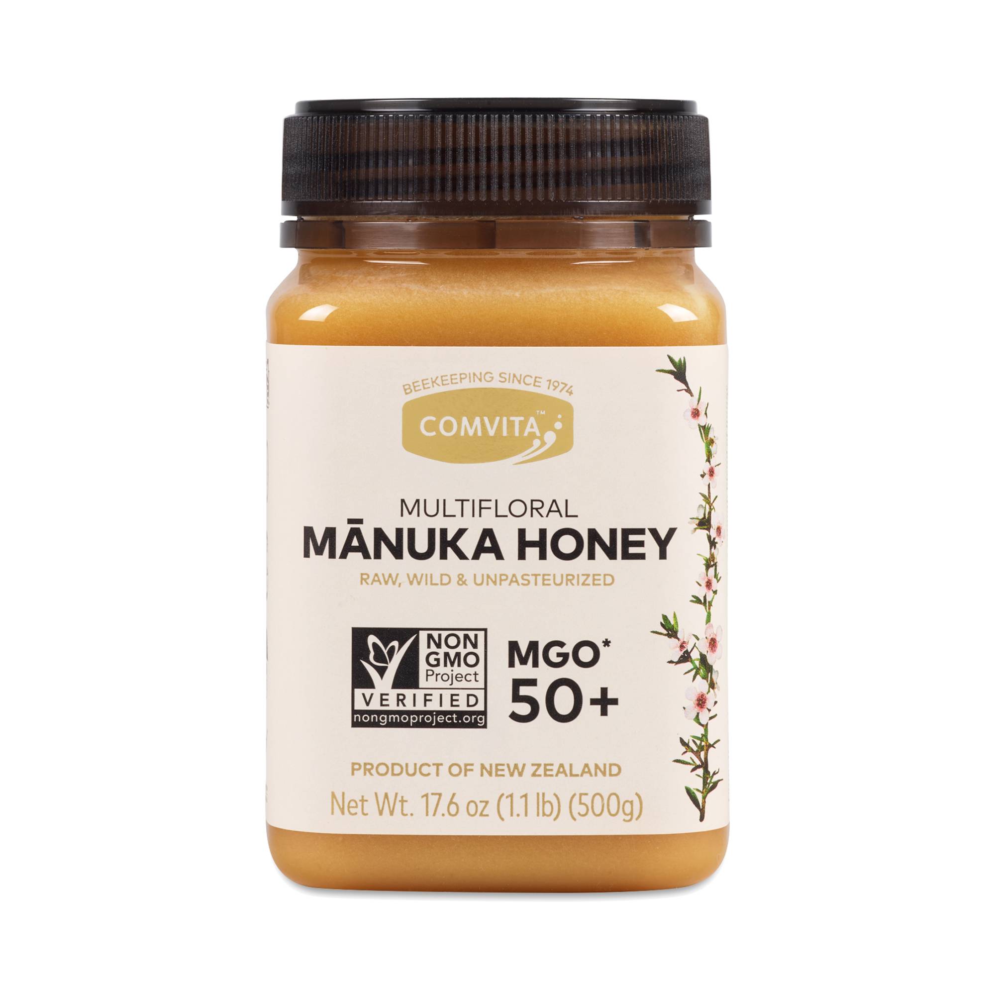 Raw Multifloral Manuka Honey (MGO 50+)
