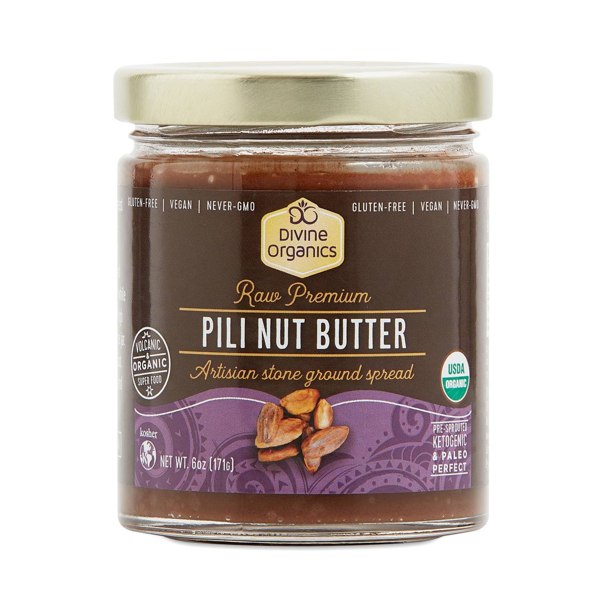 Divine Organics Organic Pili Nut Butter Thrive Market